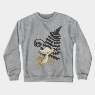 Mushrooms and Ferns Crewneck Sweatshirt